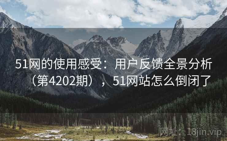51网的使用感受：用户反馈全景分析（第4202期），51网站怎么倒闭了