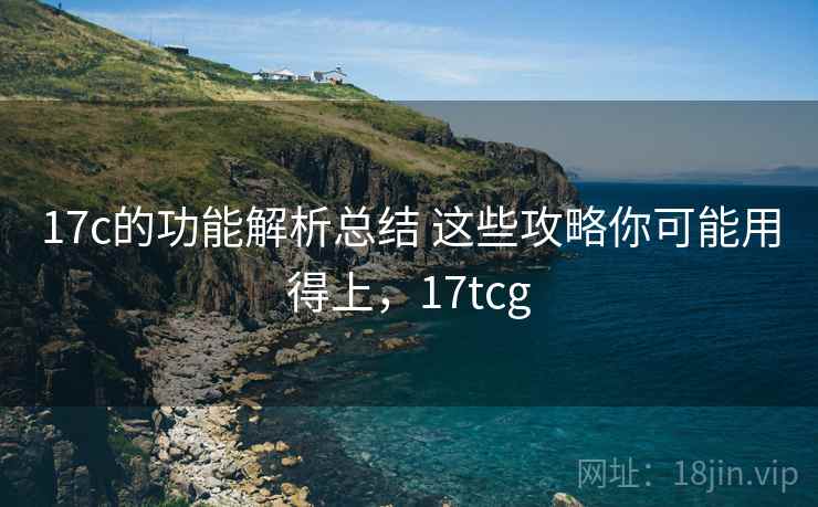 17c的功能解析总结 这些攻略你可能用得上，17tcg