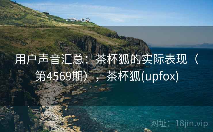 用户声音汇总：茶杯狐的实际表现（第4569期），茶杯狐(upfox)